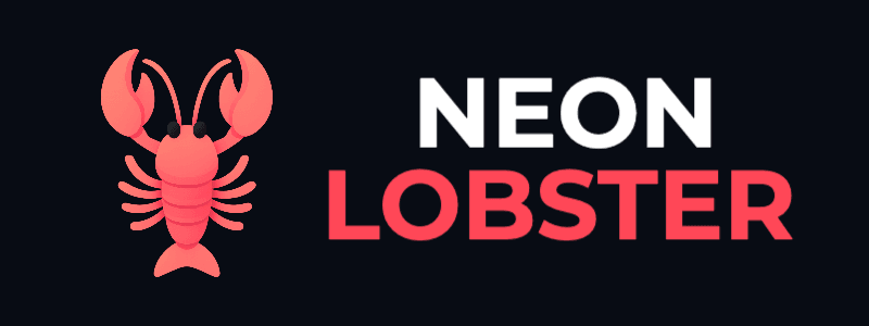 Neon Lobster Logo